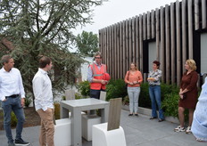 AGF Trendcafé bezoekt het terrein met de benenwagen 