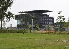 De Groene Long, het gebouw van de Aeres Hogeschool Almere