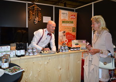 Anne Kuperus van Kuperus Foods had niet alleen (biologische) knoflookproducten bij. 