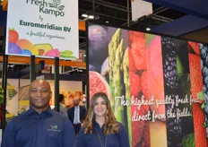 Euromeridian BV verkoopt onder het merk Fresh Kampo blauwe bessen, avocado en mango. Het bedrijf heeft eigen productie in o.a.  Mexico en Marokko. Import uit Zuid Amerika zoals Peru, Chili en Colombia. David Martin en Lucia Pineda Salazan.