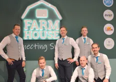Farm House International omvat de bedrijven Yex, Avor, Spot en FV Select. Stef Odenkircher, Edwin van Leeuwen, Nico Spruijt, Jeffrey Wupkes, Nick Bakelaar en Martijn van der Graaf.