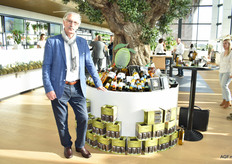 Dhr de Bruin van Anna's Store had onder meer puur olijfbladextract meegenomen als natuurlijke anti-oxidant.