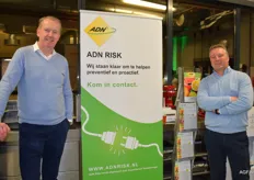 Aad Sanifort en Dennis Borman van ADN Risk zijn specialisten in verzekeringen voor de AGF-ondernemer