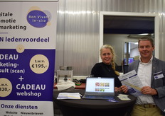 Gert en Yvonne Bos van Bon Vivant In-site voor de digitale en automatiseringsambities in een AGF-winkel