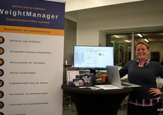 Wilma Lenstra van Lenstra automatisering geeft uitleg over WeightManager