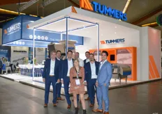 Het enthousiaste team van Tummers Food Processing Solutions voor hun nieuwe stand.