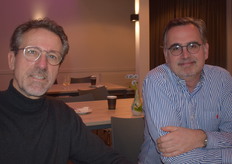 Ketenpartners Rob van der Heijden (Kuhlmann) en Maarten van der Leeden (Rijk Zwaan)