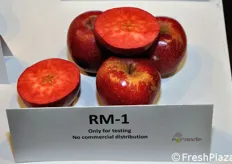 Een echte noviteit op de Interpoma 2012 was een appel met rood vruchtvlees, gepresenteerd in verschillende vormen. Bijna alle roodvlezige appelen zijn ontwikkeld door het Franse bedrijf Escande. Deze appelen zitten nog in de testfase en zijn nog niet commercieel geïntroduceerd op de markt.
