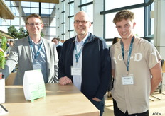Robbert Nieuwerf (Aptean), Dietmar van Meeteren (Combilo) en Daan Jongejan (Combilo)