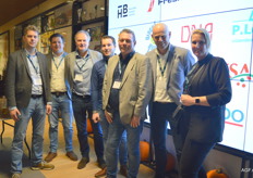 Het voltallige team van Fresh NG: Peter Janse, Jan Leegwater, Hans Siekerman, Bart Mourits, Paul van der Es, Werner Kastelein en Wendy Dijkhuizen.