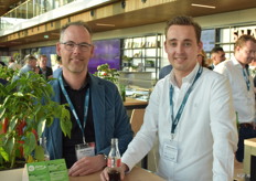 Eddy Kreukniet (EXSA Europe) en Mathieu Hirdes (Jaguar the fresh Company)