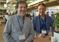 Marcel van Eeuwijk (Aqui fruit & greens) en Amir Hautemann (Eastmann Fruits)