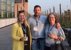 Martje Raaijmakers van Organto, Job van den Broek van job-agf en Francette Lensvelt van Organto
