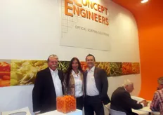 Jan de Jong, Ramona van Grinsven en Dirk Schindler van Concept Engineers.
