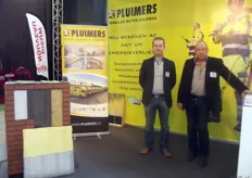 Wouter Vanisterbecq en Luc Bruyneel van Pluimers Isolatie.