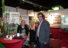 Bij Nikki en Steffi Verbeek en Henk Nooteboom van Verbeek Boomkwekerijen was het weer gezellig!