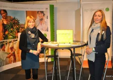 Stephanie Smans en Nancy Swerts van Uitzendbureau Agro Services, zij zijn alleen actief in Belgie