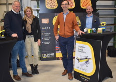 Walter en Marleen Vanstee, Johan Deprez en Kristof Vanderhaeghe.