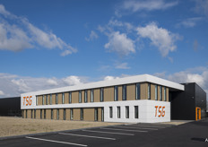 Het nieuwe bedrijfspand.