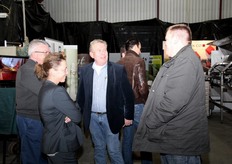 Wim Beeren, Angelique Christiaens, Piet Bouten van Nunhems en Johan van Dommelen van Herman Suikermais.