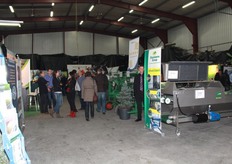 De grote hal van het bedrijf