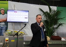 Hans Kalter van Christiaens verzorgde een speech