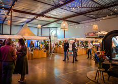 Overzichtsfoto van de beurs