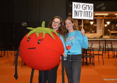 Teddy Tomaat was zelf ook van de partij.