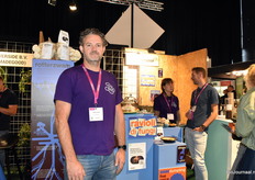 Rotterzwam met Mark Slegers, zij maken sinds kort zelf ook substraat voor teelt van paddenstoelen uit reststromen