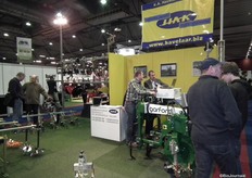 Chris Lunn vertelt over de werking van Garford-machines.