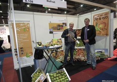 Harmen Peters en Wim Stoker van BioFruit en Stoker Holland.
