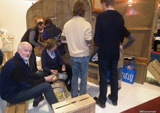 De Knol d' Amour trok veel bezoekers naar de stand van Agrico.