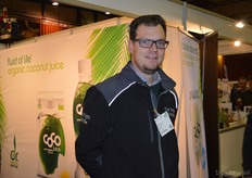 Als bezoeker op de beurs: Hugo Jongejan van Witlofkwekerij LOF.