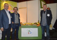 Peter Lamet, Rutger Amons en Michel Ramselaar van BD- Totaal.