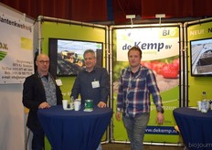 Peter Keizers, Hans van den Goor en Bart Keizers van De Kemp BV.