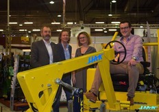 Chris Lunn, Koos Havelaar, Rachel Dalebout en Sander Lelieveld.