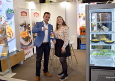 Michel Davids en Lea Bhoonacker van Lutosa.