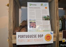 Deze Portugese paarse aardappelen zijn het resultaat van een project samen met teler Rui Rodrigues. Deze plantage is DOP-gecertificeerd.