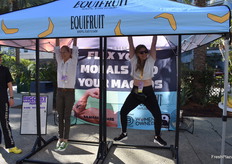 Equifruit was ook aanwezig op het Grand Plaza en had een spierbundel klaarstaan.