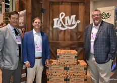 John Oxford, Derek Ennis en Dan Davis van L&M Companies.