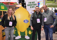 Team Wonderful Citrus. Van links naar rechts: Mignon Marlow, Josh Yahr en Brian Gadwah.