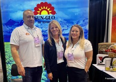 Het Sun-Glo of Idaho-team.