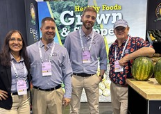 Watermeloenen staan centraal in de stand van Eagle Eye Produce.