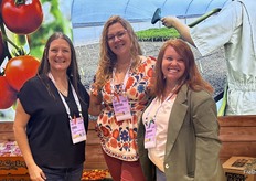Chris Miele, Kristina Deacon en Shannon Youmans van Jacobs Farm Del Cabo.