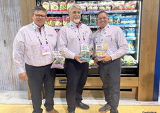 Tim Wolfu, Gary Silacci, Jeff Hutterer van Ocean Mist Farms.