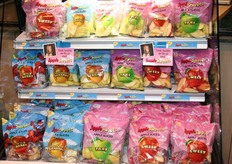 Diverse soorten voorgesneden appelen