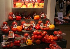 Assortiment van Village farms, de grootste kasgroententeler in de VS