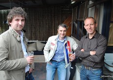 De heren van Olympic Food Group Jacob, Lennart en Jaap