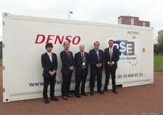 Ikou Mizuma, Naoyki Okuya - Denso, Alfred Cheung - Green Society Association, Paul Otter Denso en Danny De Boer RSE.