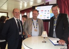 Alexis Michel - CMA CGM, Jan Koolen - Unit 45 en Alain van Schaik - Thermo King.